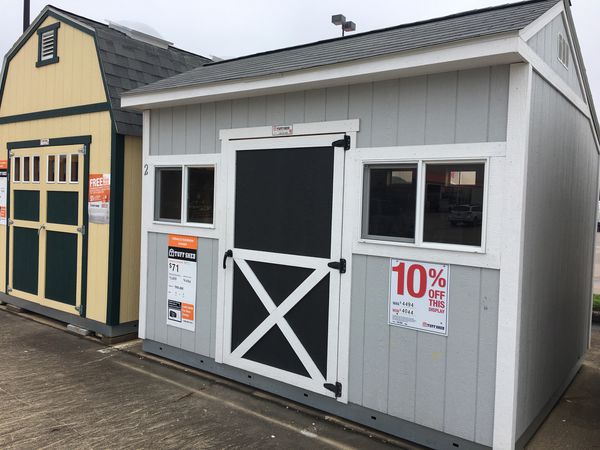 #6530 tuff shed tr700 10x12 display model for sale in