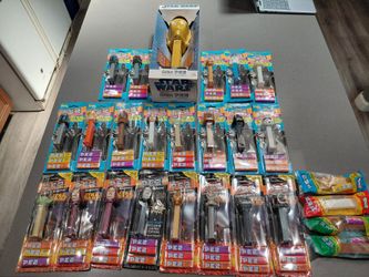Star Wars Pez Collection ENTIRE LOT UnOpened