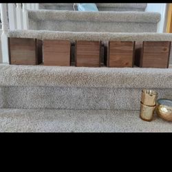 Wooden Boxes/Wedding Centerpieces 