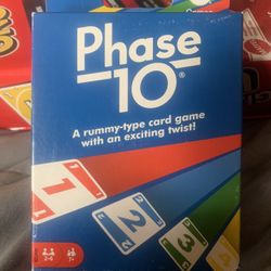 Phase 10 Card Game