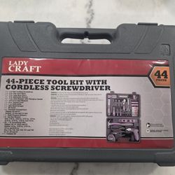 44 Piece Tool Kit NEW 
