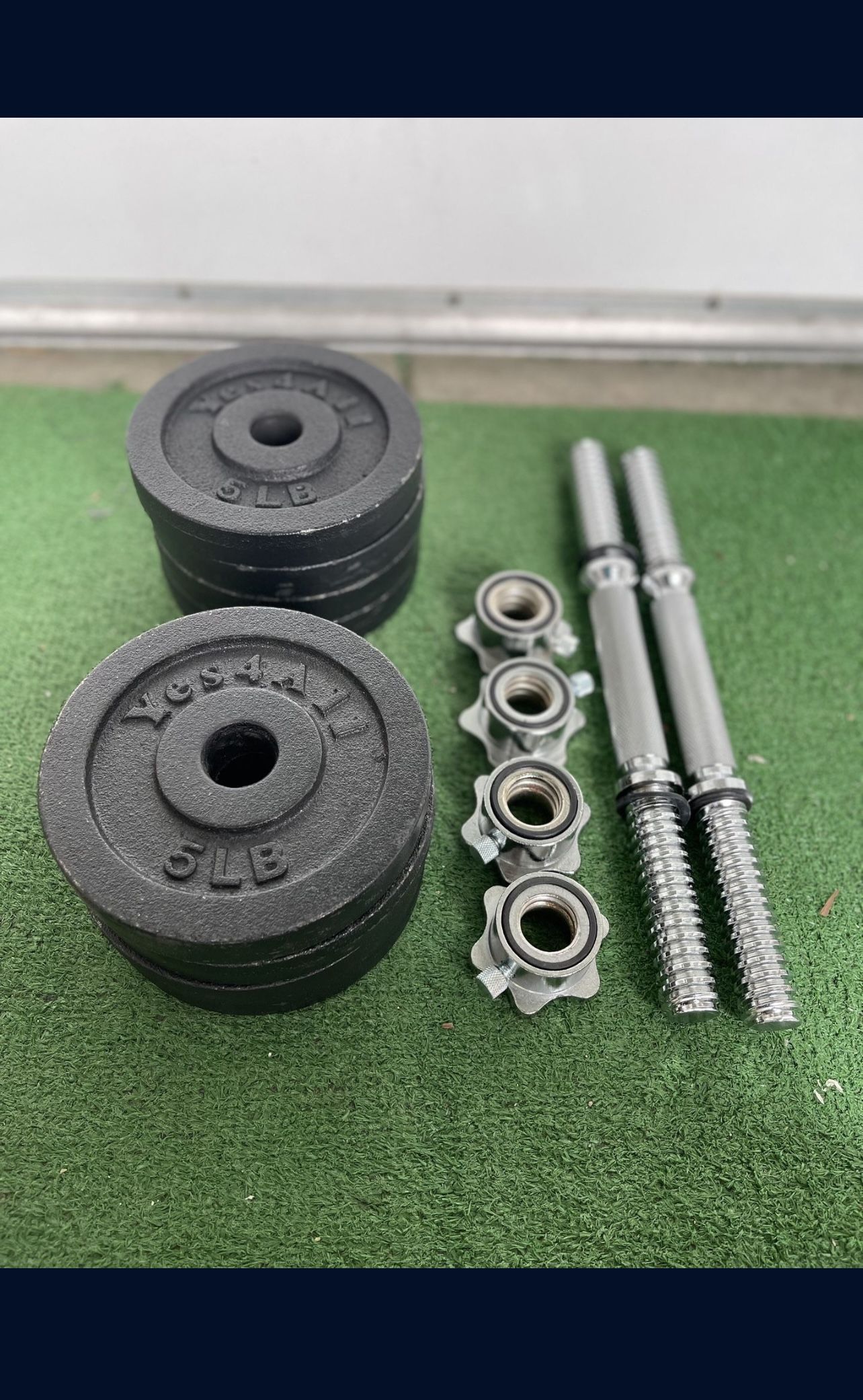 Pair Of 20lbs. Adjustable Dumbbells Pickup In Murrieta for Sale in