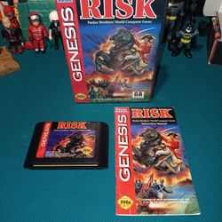 Sega Genesis Game "Risk" ( Vintage 1994 )