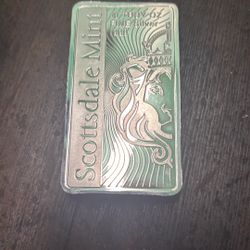 Scottsdale Mint Vortex Bar 10oz Silver