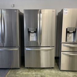 LG counter depth French door refrigerator 7REB