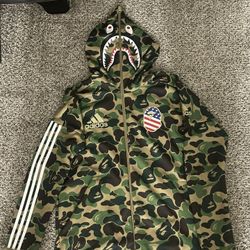 Bape Super Bowl Shark Hoodie