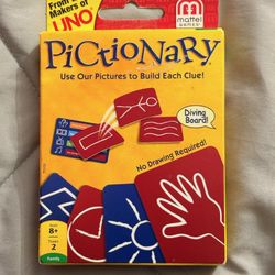 New Pictionary Card Game