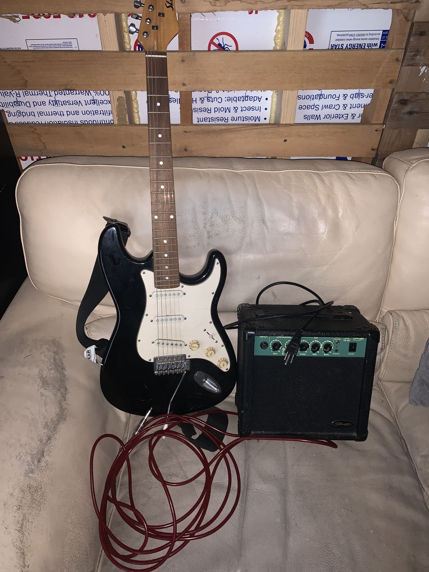 Guitar With Amp