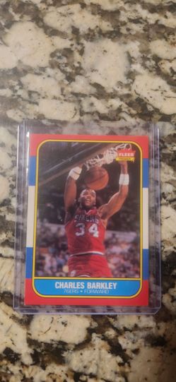 1986-87 Fleer #7 Charles Barkley
Rookie RC 76ers