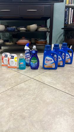 Purex Detergent, Glade, Lysol, Palmolive, Gain