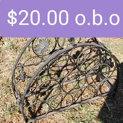 Iron Wine Rack