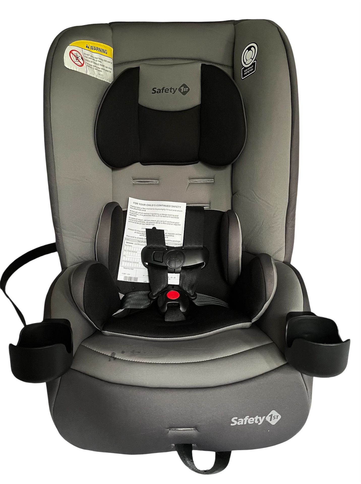 Safety 1st Jive 2-in-1 Convertible Car Seat, Rear Facing Car Seats for Babies (5-40 lbs, 19-40"), Forward Facing Carseat for Toddlers (22-65 lbs, 29-4