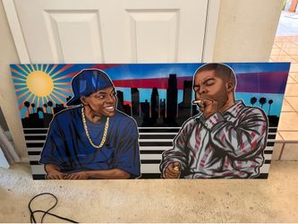 Craig and Smokey Friday Vinyl Board Print