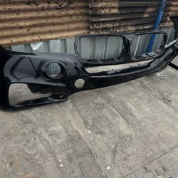 BMW X5 FRONT BUMPER 2014 2015 2016 2017 5111(contact info removed) F15 OEM Used 