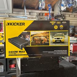 Kicker 2400.1 Amplifier 