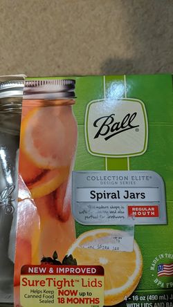 Ball Design Series Spiral Jars