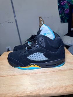 Aqua Jordan 5s