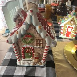 Una casita navideña para meter las galletas