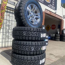 Chevy Silverado Wheels LT 275/70/18”