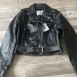 Leather Vintage Jacket 