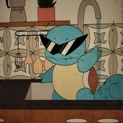 Pokemon Poster - Squirtle Sign