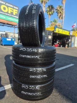 P215/55R16 CONTINENTAL $280 CASH PRICE
