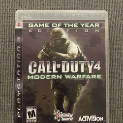 Call of Duty 4: Modern Warfare -- Game of the Year Edition (Sony PlayStation 3,