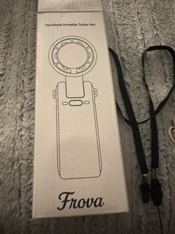 Handheld Fan 2 speed chargeable.