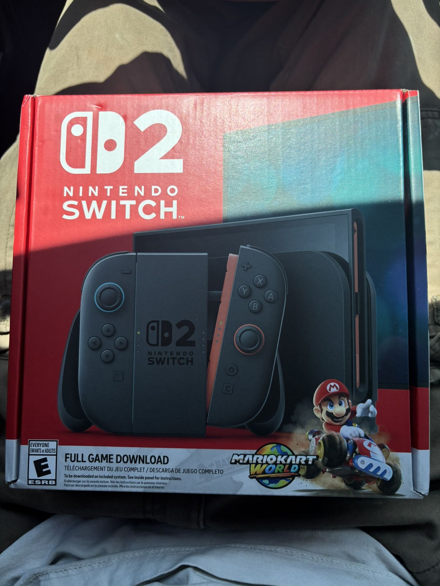 Nintendo Switch 2 Console + Mario Kart World Game Bundle NEW