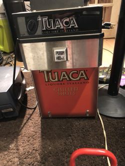 Tuaca chilled shots