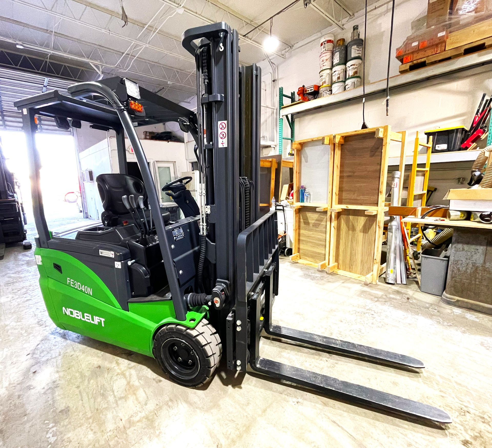 41120A1 FORKLIFT NOBLE LIFT FE3D40N NEW ELECTRIC 4K LBS LITHIUM