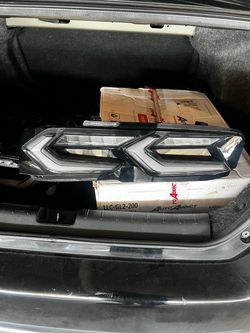 2019-2024 Chevy Camaro VLAND Smoked LED Sequential Tail Lights – Pair
