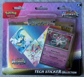 Pokemon TCG: Prismatic Evolutions Tech Sticker Collection