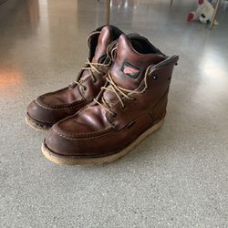 Red Wing Moc Toe  Boots 10.5