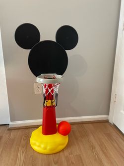 Disney Mickey Mouse Plastic Basketball Set
