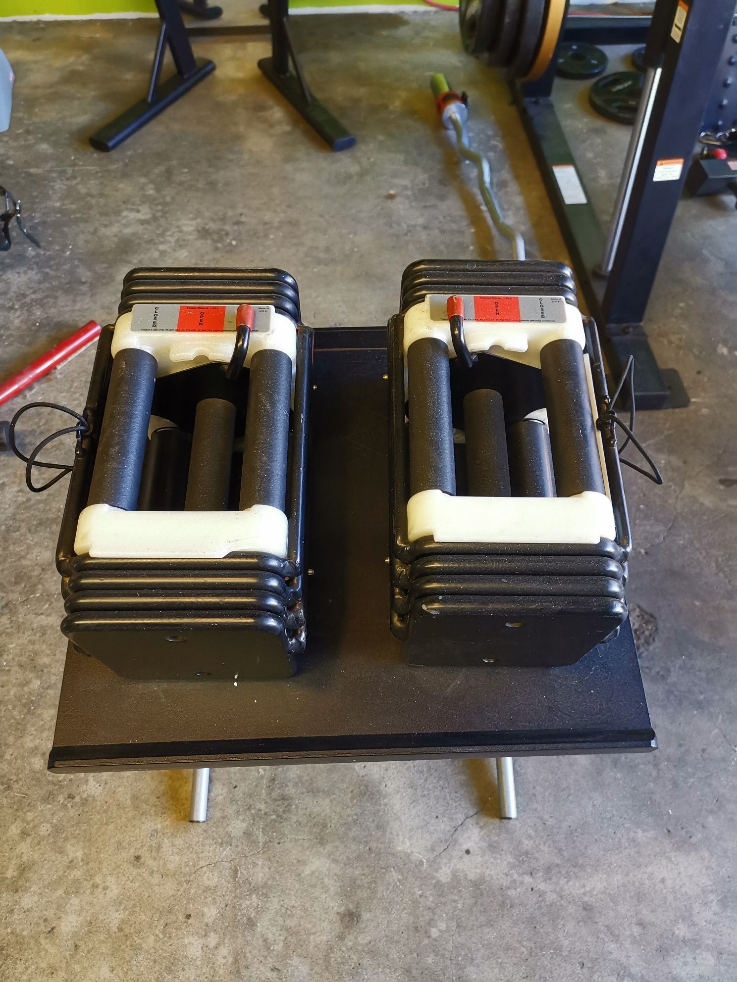 Powerblock dumbells