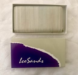 Lee Sands Wallet- Brand New- Never Used- Original Box