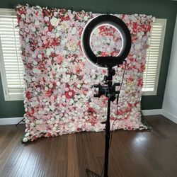 Floral Backdrop  8ftx8ft