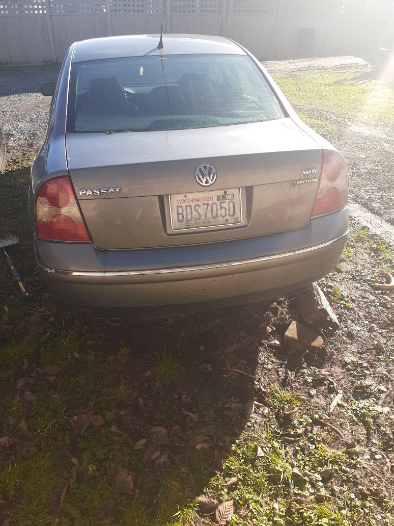Parting Out A 2003 Volkswagen Passat W8