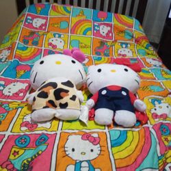 Hello Kitty Plush Lot Of 5