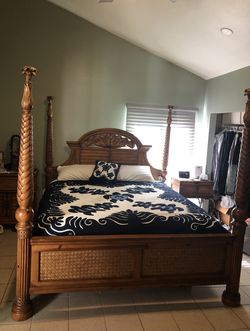 King Wooden Bed Frame