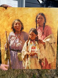Three Generations by Howard Terpning