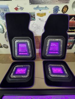 Custom SHOW MATS Only $1500 Set Of (4) #RRDESIGNS