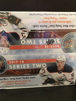 UNOPENED BOX 2017-2018 UPPER DECK Series 2