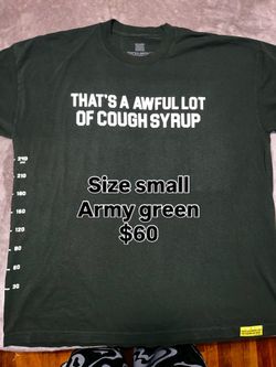 Alocs army green tshirt