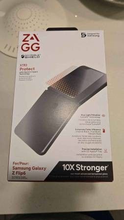 ZAGG Glass XTR3 Screen Protector for Samsung Galaxy Z Flip6 (Brand New/Sealed)