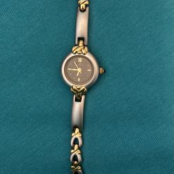 Gold and Silver Women’s Watch 