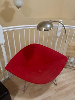 Designer  sofa chair with lamp