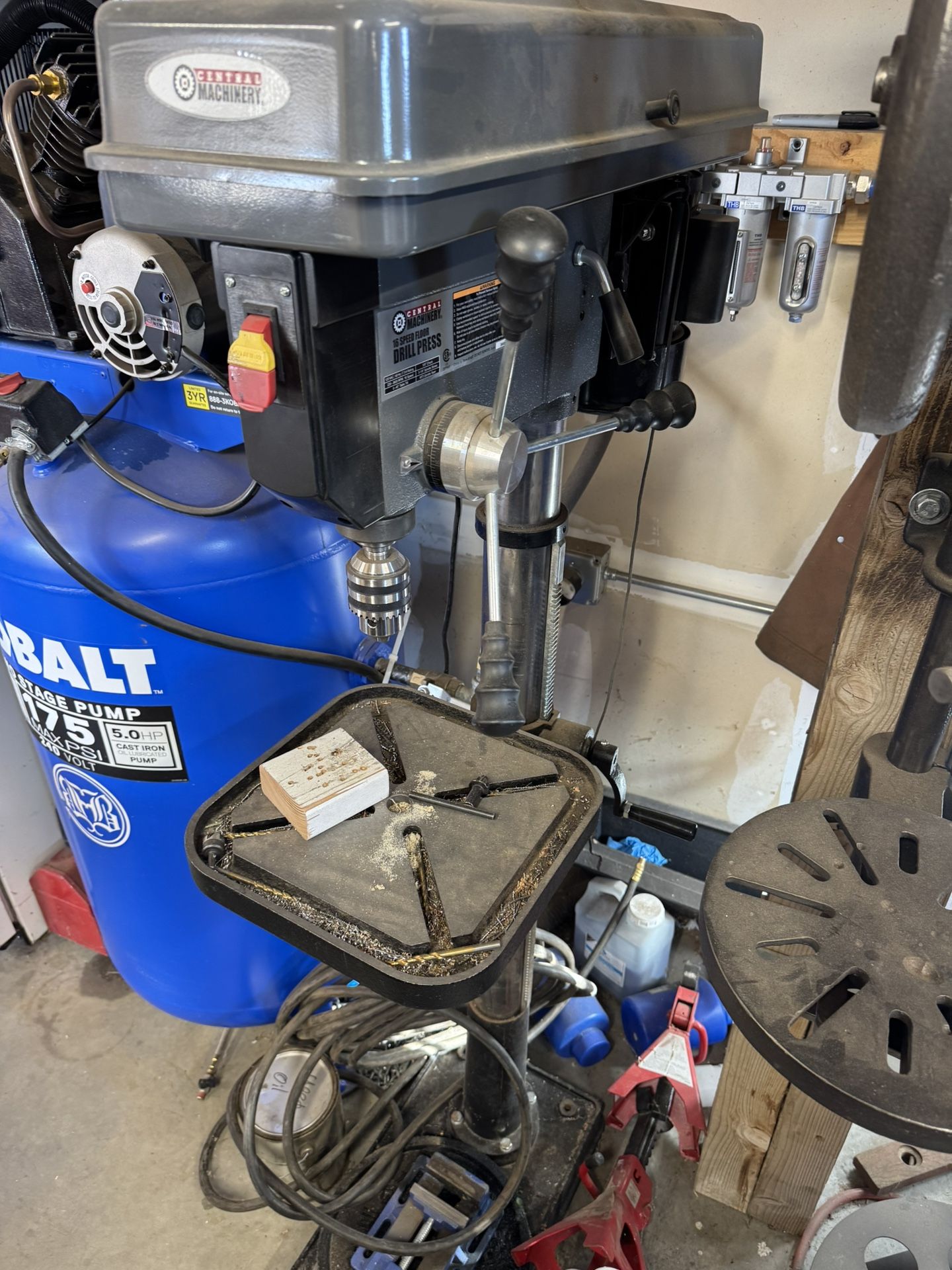 Central Machinery Floor Drill Press