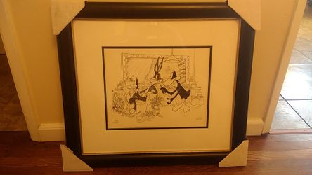 Al Hirschfeld "Dressing room"